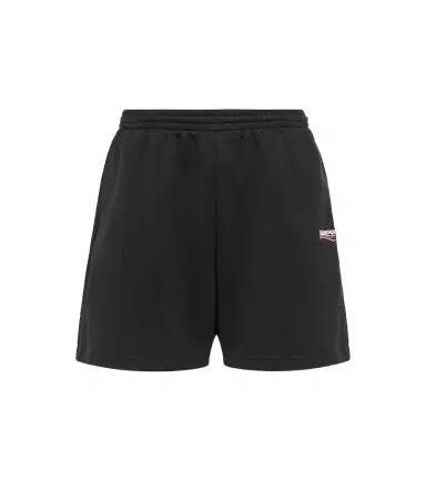 Balenciaga Printed cotton jersey shorts | Thumbnail 1