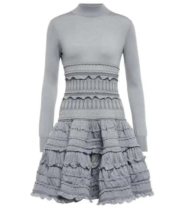 Alaïa Crinoline virgin wool minidress