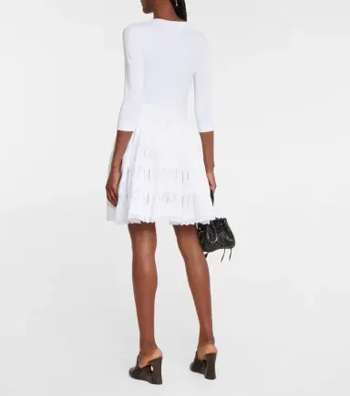 Alaïa Alaïa Crinoline pleated miniskirt | Thumbnail 3