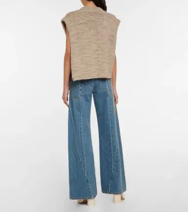 Maison Margiela Alpaca, cotton, and wool sweater vest | Thumbnail 6