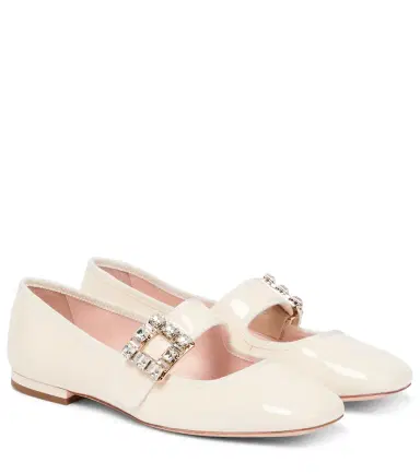 Roger Vivier Très Vivier patent leather ballet flats | Thumbnail 1