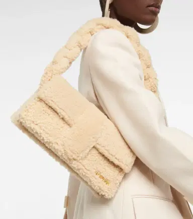 Jacquemus Le Bambidou shearling shoulder bag | Thumbnail 5 Jacquemus Le Bambidou shearling shoulder bag | Thumbnail 5