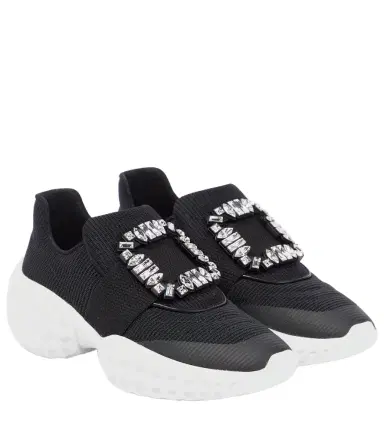 Roger Vivier Viv' Run embellished sneakers | Thumbnail 1 Roger Vivier Viv' Run embellished sneakers | Thumbnail 1