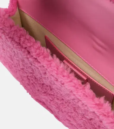 Jacquemus Le Bambidou shearling shoulder bag | Thumbnail 3