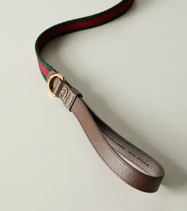 Gucci Web Stripe S/M dog leash | Thumbnail 2