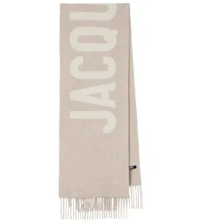 Jacquemus Logo jacquard virgin wool scarf | Thumbnail 1