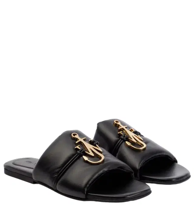 JW Anderson Anchor leather sandals