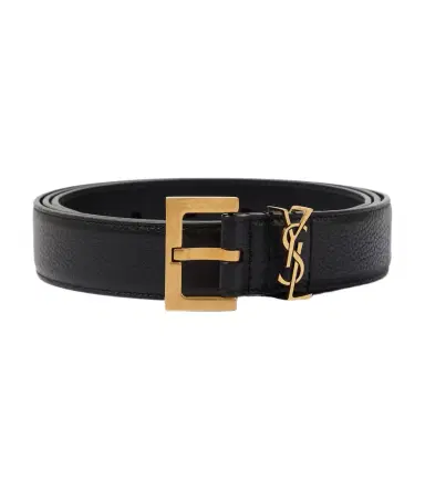 Saint Laurent Slim leather belt | Thumbnail 1