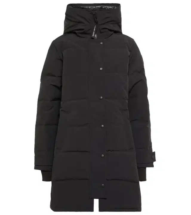Shelburne cotton-blend down parka