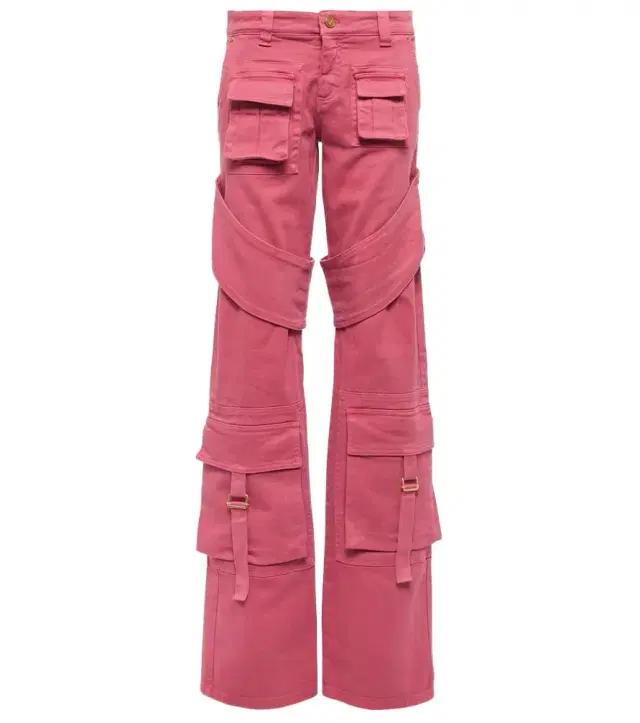 BLUMARINE Denim cargo pants
