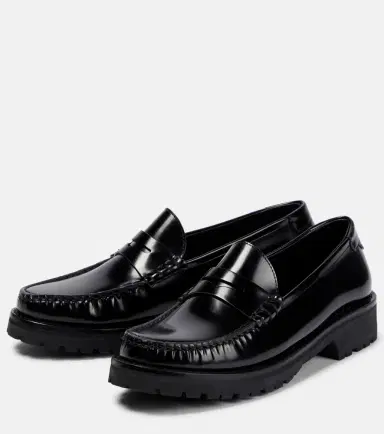 Saint Laurent Le Loafer leather penny loafers | Thumbnail 4