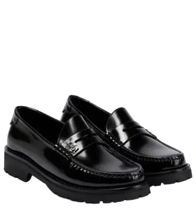 Saint Laurent Le Loafer leather penny loafers | Thumbnail 1