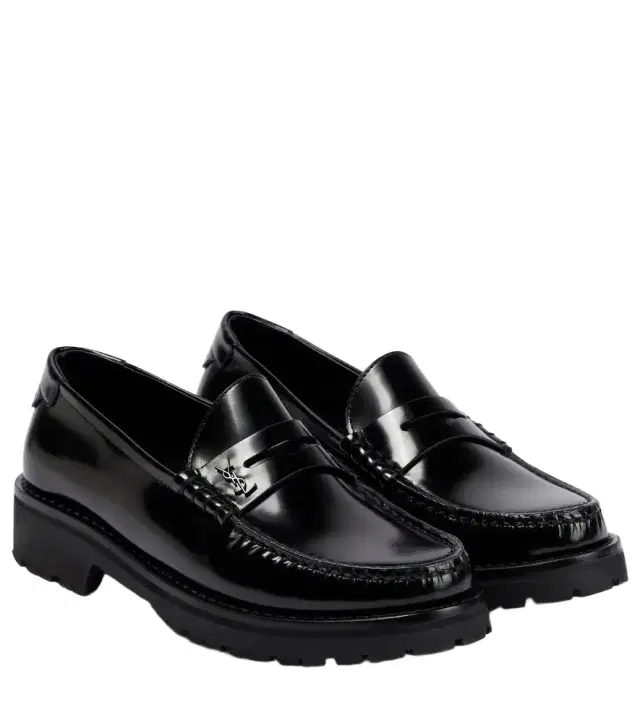 Saint Laurent Le Loafer leather penny loafers