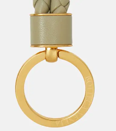 Bottega Veneta Intreccio leather keyring | Thumbnail 2