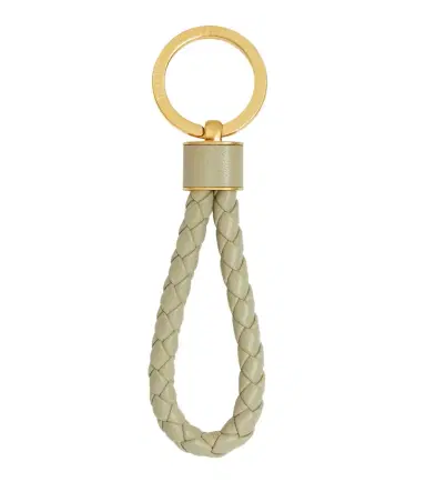 Bottega Veneta Intreccio leather keyring | Thumbnail 1
