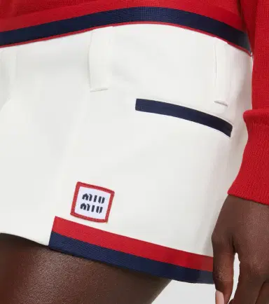 Miu Miu Low-rise jersey miniskirt | Thumbnail 4 Miu Miu Low-rise jersey miniskirt | Thumbnail 4