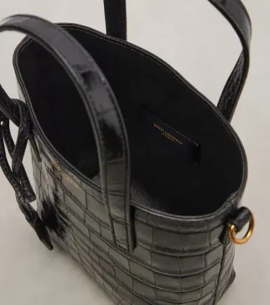 Saint Laurent Toy Shopping N/S leather tote bag | Thumbnail 2 Saint Laurent Toy Shopping N/S leather tote bag | Thumbnail 2