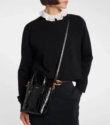 Saint Laurent Toy Shopping N/S leather tote bag | Thumbnail 4 Saint Laurent Toy Shopping N/S leather tote bag | Thumbnail 4