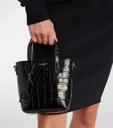 Saint Laurent Toy Shopping N/S leather tote bag | Thumbnail 6 Saint Laurent Toy Shopping N/S leather tote bag | Thumbnail 6
