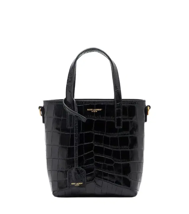 Saint Laurent Toy Shopping N/S leather tote bag