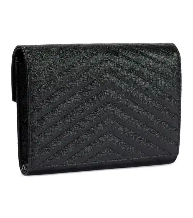 Saint Laurent Cassandre leather clutch | Thumbnail 3