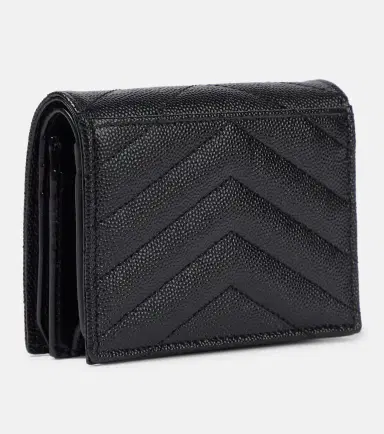 Saint Laurent Cassandre leather flap card case | Thumbnail 3