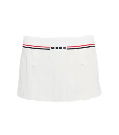 Miu Miu Pleated miniskirt | Thumbnail 1