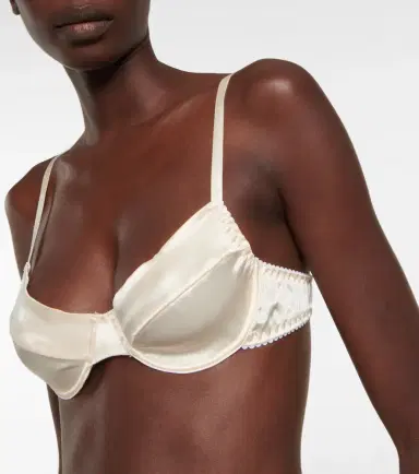 Miu Miu Underwired satin bra | Thumbnail 3