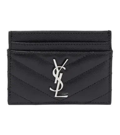Saint Laurent Cassandre leather card holder | Thumbnail 1 Saint Laurent Cassandre leather card holder | Thumbnail 1