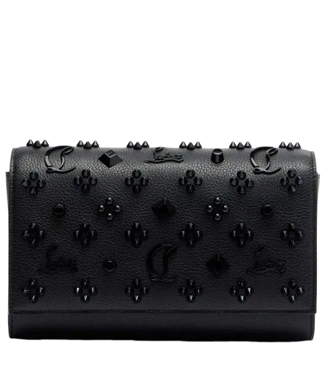 Christian Louboutin Paloma leather wallet on chain