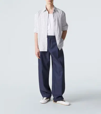 Bottega Veneta Ribbed-knit cotton-blend tank top | Thumbnail 3