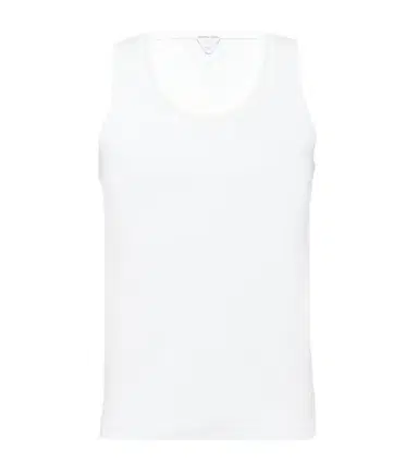 Bottega Veneta Ribbed-knit cotton-blend tank top | Thumbnail 1