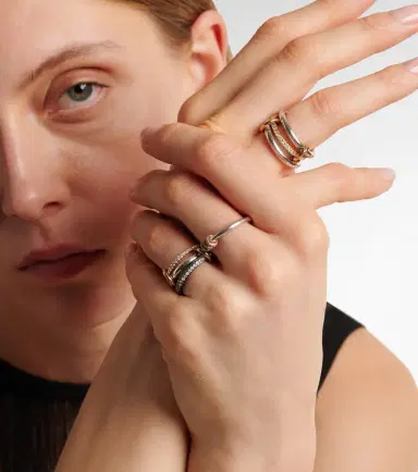 Spinelli Kilcollin Libra sterling silver and 18kt gold ring with diamonds | Thumbnail 6 Spinelli Kilcollin Libra sterling silver and 18kt gold ring with diamonds | Thumbnail 6
