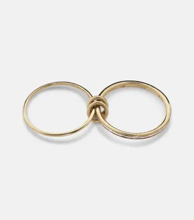 Spinelli Kilcollin Callisto 18kt gold linked rings with white diamonds | Thumbnail 3 Spinelli Kilcollin Callisto 18kt gold linked rings with white diamonds | Thumbnail 3