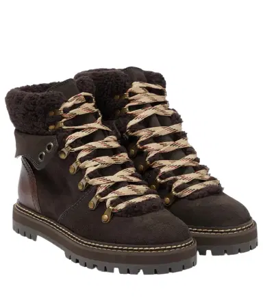 See By Chloé See By Chloé Eileen suede hiking boots | Thumbnail 1