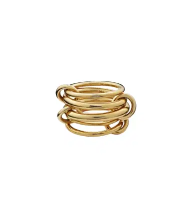 Spinelli Kilcollin Aquarius 18kt gold linked rings | Thumbnail 1 Spinelli Kilcollin Aquarius 18kt gold linked rings | Thumbnail 1