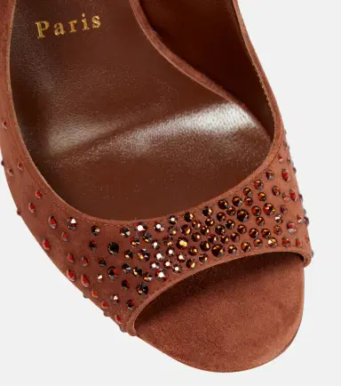 Christian Louboutin Nudes Degrachick suede sandals | Thumbnail 2 Christian Louboutin Nudes Degrachick suede sandals | Thumbnail 2