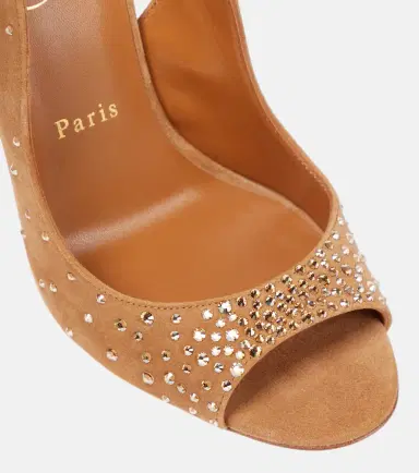 Christian Louboutin Nudes Degrachick suede sandals | Thumbnail 2 Christian Louboutin Nudes Degrachick suede sandals | Thumbnail 2