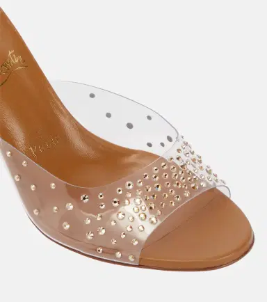 Christian Louboutin Nudes Degramule embellished mules | Thumbnail 3 Christian Louboutin Nudes Degramule embellished mules | Thumbnail 3