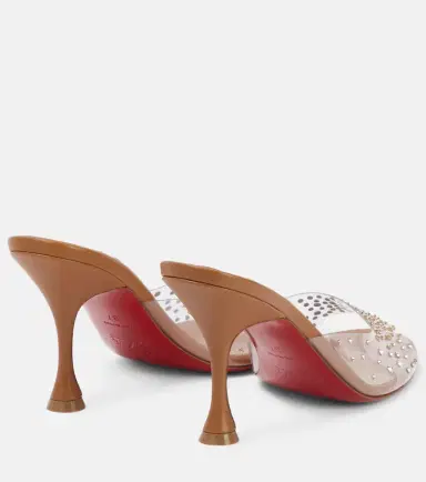 Christian Louboutin Nudes Degramule embellished mules | Thumbnail 4 Christian Louboutin Nudes Degramule embellished mules | Thumbnail 4