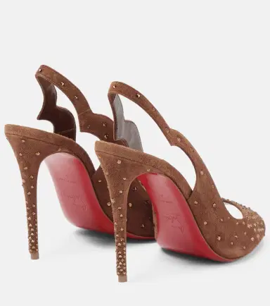 Christian Louboutin Nudes Degrachick suede sandals | Thumbnail 3