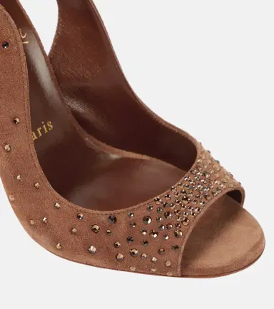 Christian Louboutin Nudes Degrachick suede sandals | Thumbnail 4