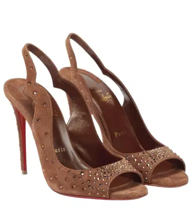 Christian Louboutin Nudes Degrachick suede sandals | Thumbnail 1