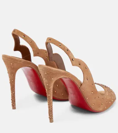 Christian Louboutin Nudes Degrachick suede sandals | Thumbnail 2
