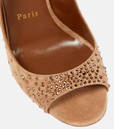 Christian Louboutin Nudes Degrachick suede sandals | Thumbnail 4