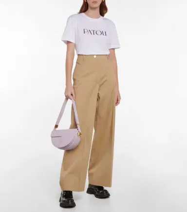 Patou Logo cotton jersey T-shirt | Thumbnail 3