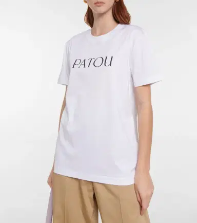 Patou Logo cotton jersey T-shirt | Thumbnail 5