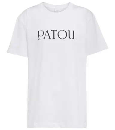 Patou Logo cotton jersey T-shirt | Thumbnail 1