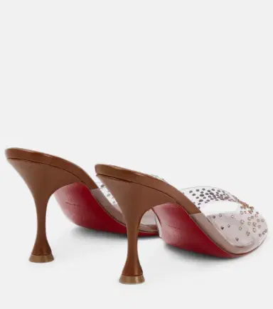Christian Louboutin Nudes Degramule embellished mules | Thumbnail 3 Christian Louboutin Nudes Degramule embellished mules | Thumbnail 3