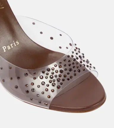 Christian Louboutin Nudes Degramule embellished mules | Thumbnail 2 Christian Louboutin Nudes Degramule embellished mules | Thumbnail 2